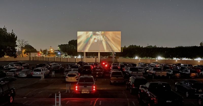 The California Drive-In Reviving Hollywood's Golden Age - Decor Hint State-Of-The-Art Digital Projection