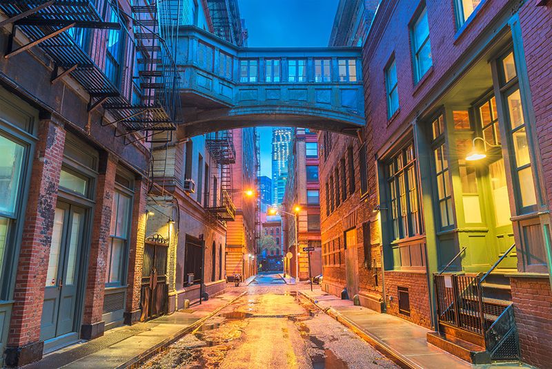 Tribeca's Cobblestone Corridors
