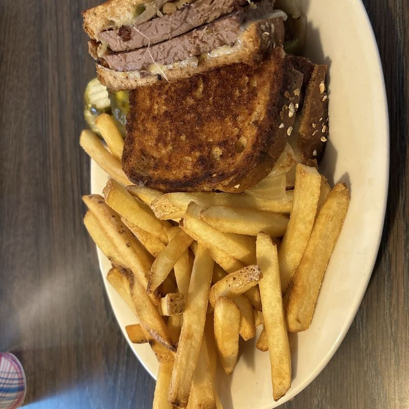 20 Massive Pork Tenderloin Sandwiches In New England You'll Need Two Hands To Tackle - Decor Hint The Quechee Quake at Gorge View Diner - Quechee, Vermont