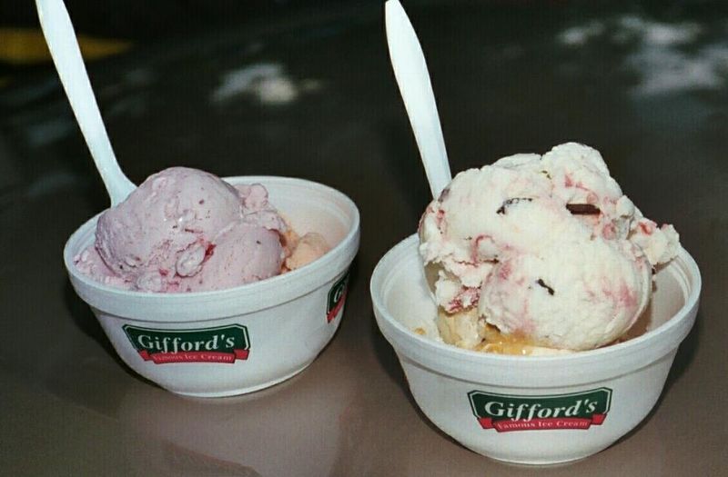 10 Maine Hidden Restaurants That Never Advertise Yet Stay Packed - Decor Hint Gifford's Ice Cream