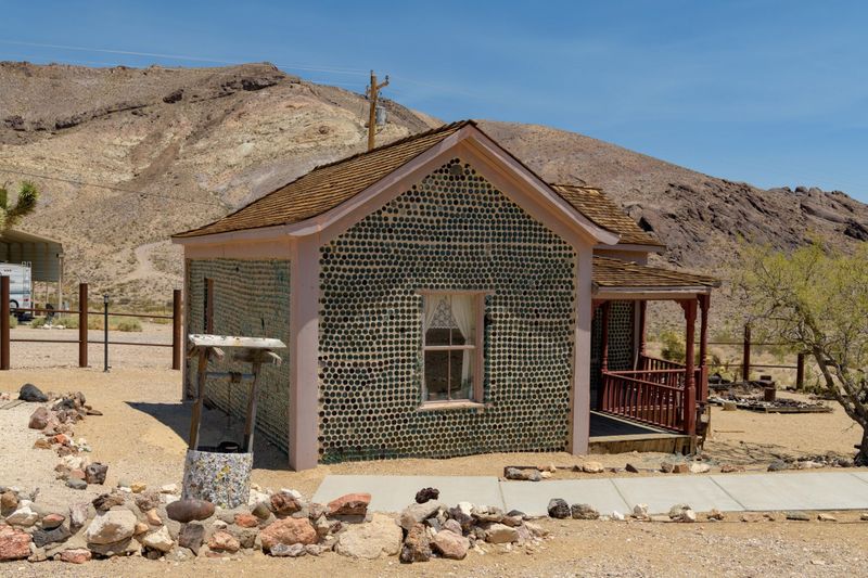 Abandoned Nevada Ruins Of A Wild West Boomtown - Decor Hint Tom Kelly's Incredible Bottle House