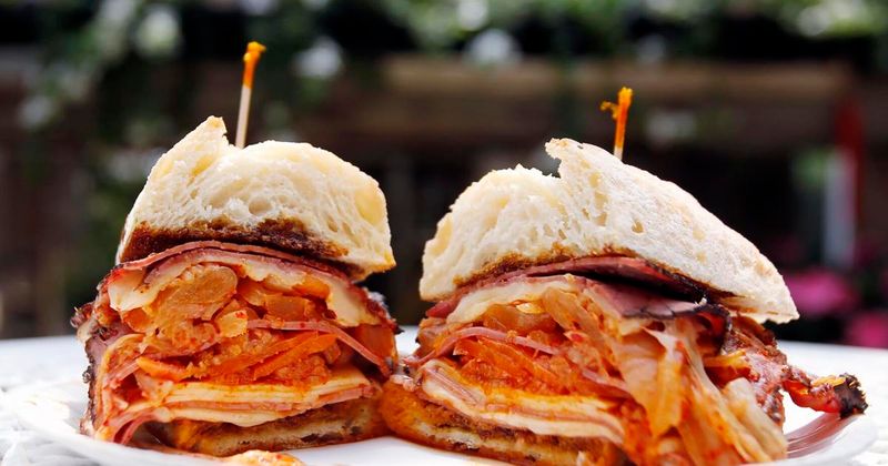 20 Massive Pork Tenderloin Sandwiches In New England You'll Need Two Hands To Tackle - Decor Hint The Berkshire Bomber at Mountain Eats - Pittsfield, Massachusetts