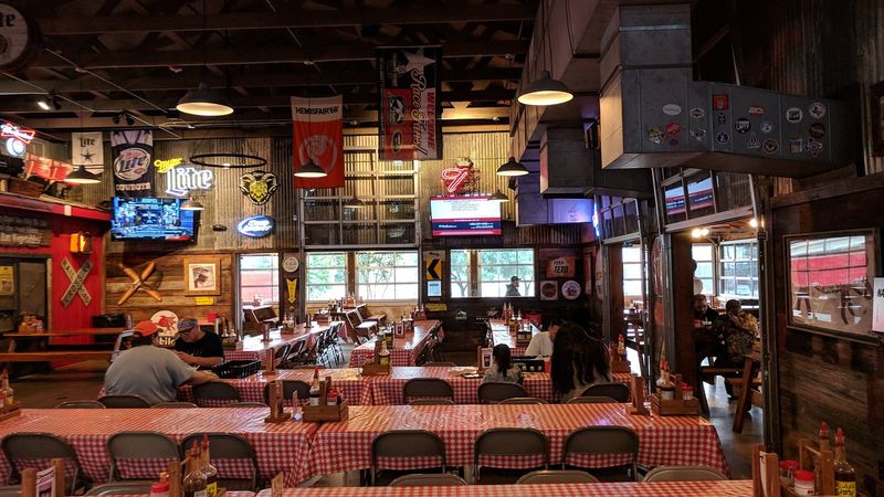 Texas Gas-Station BBQ Joints Locals Say Serve The State's Best Brisket - Decor Hint Self-Service Dining Experience
