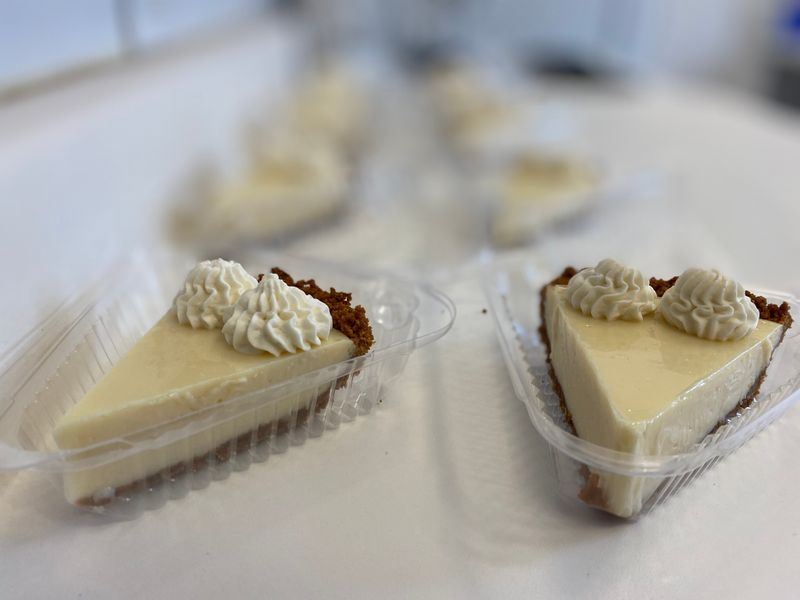 Florida's Key Lime Pie Everyone Raves About, Skip Key West For This One - Decor Hint That Legendary Sea Salt Graham Cracker Crust