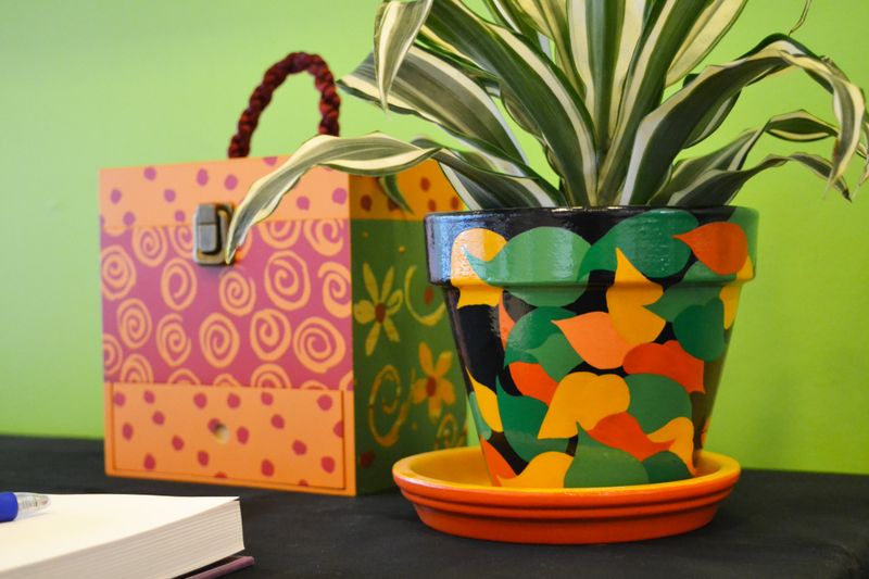 Tom Miller's Afro-Deco Painted Furniture