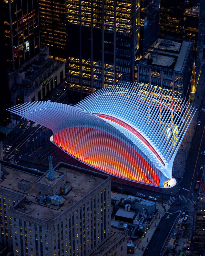 The Oculus: Ribbed Wings In The Financial District