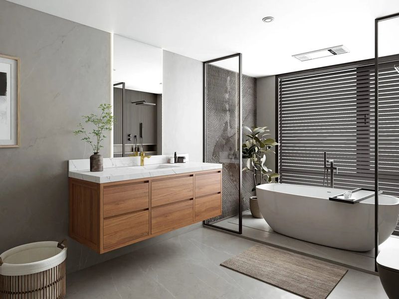 Single-Sink Bathroom Vanities