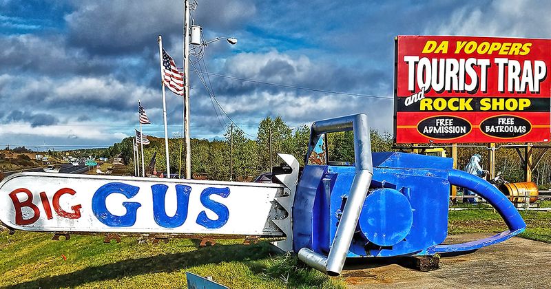 Michigan's Overlooked Upper Peninsula City With Lake Views And A Quirky Charm - Decor Hint Da Yoopers Tourist Trap Museum