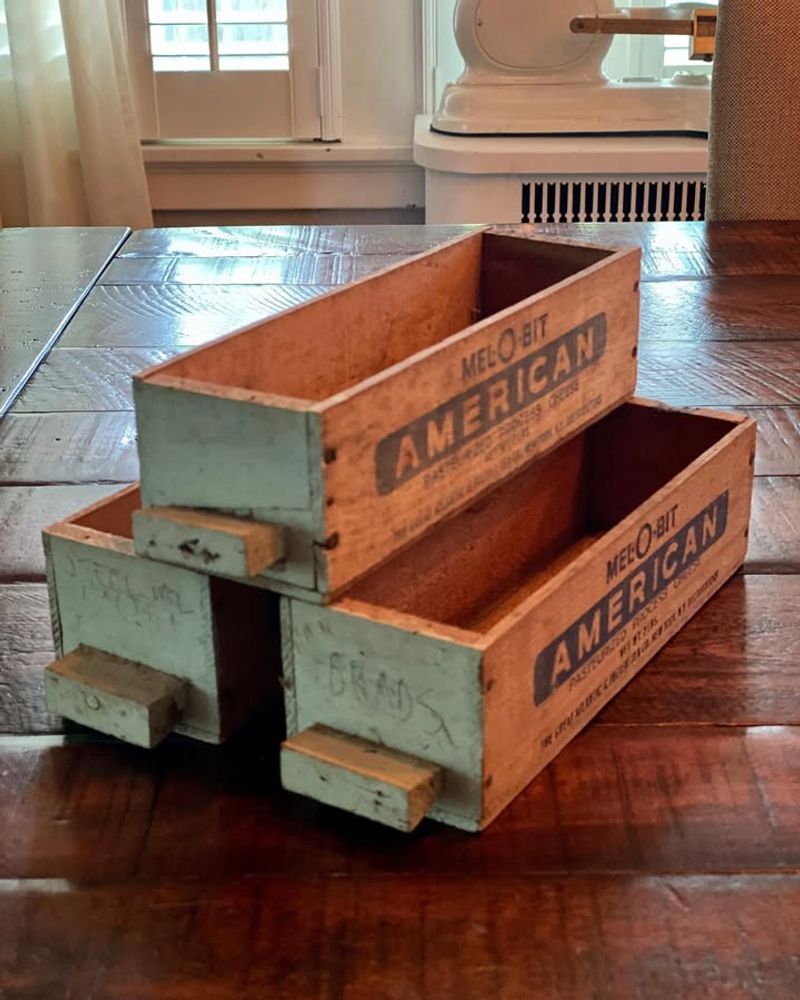 Vintage Cheese Boxes