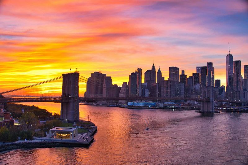 Catch a Sunset at Brooklyn Bridge Park