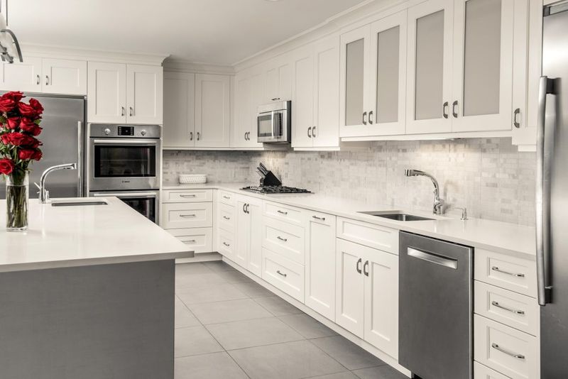 All-White Kitchens