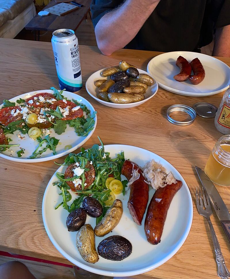 Kielbasa and Sauerkraut