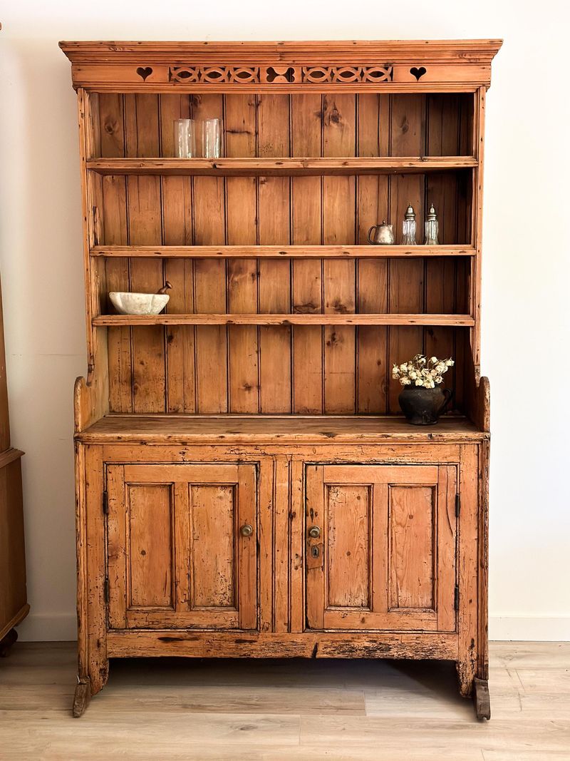 Pine Hutches and China Cabinets