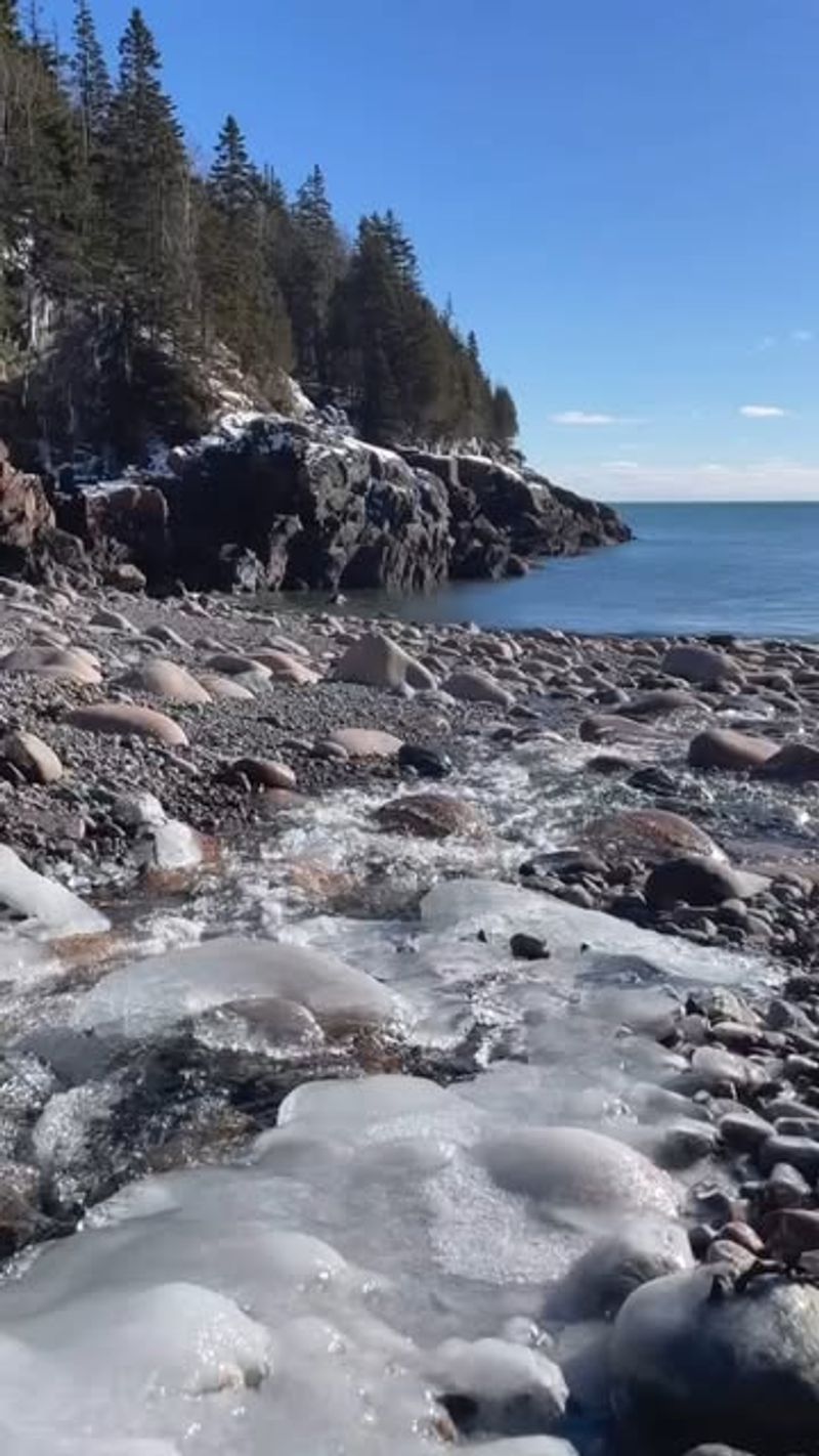 Beach Walks To See Ice Formations