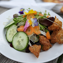 The New York Times Names 3 New England Restaurants Among The Best In The U.S. - Decor Hint salad in Tinder Hearth In Brooksville, Maine