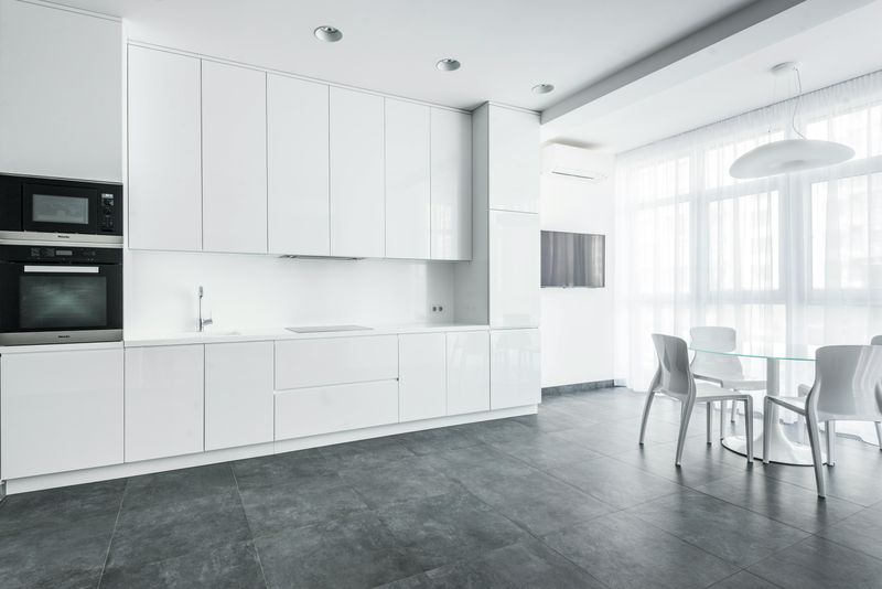 All-White Kitchens