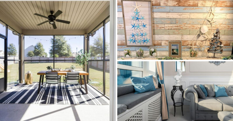 16 Florida Homes Where Winter Décor Highlights Ocean-Inspired Simplicity