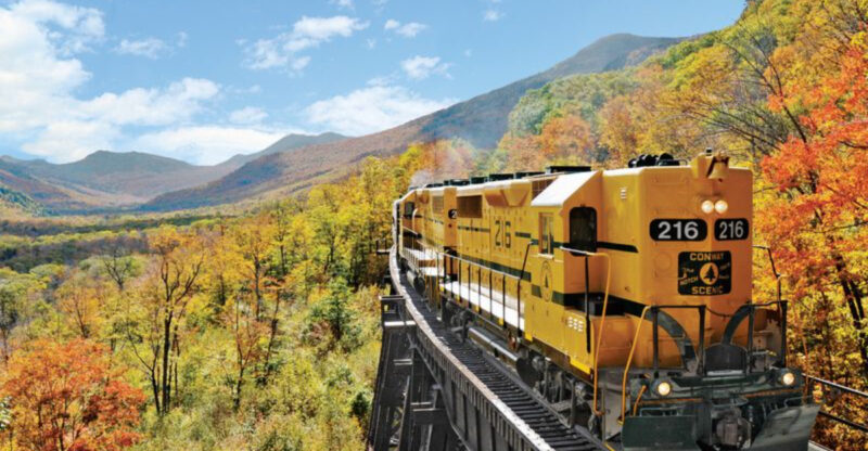 All Aboard For Snowy Wonders On New Hampshire’s Conway Scenic Winter Excursion