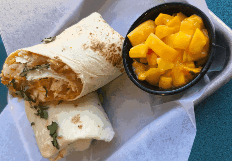 Pinto Bean And Green Chile Burritos