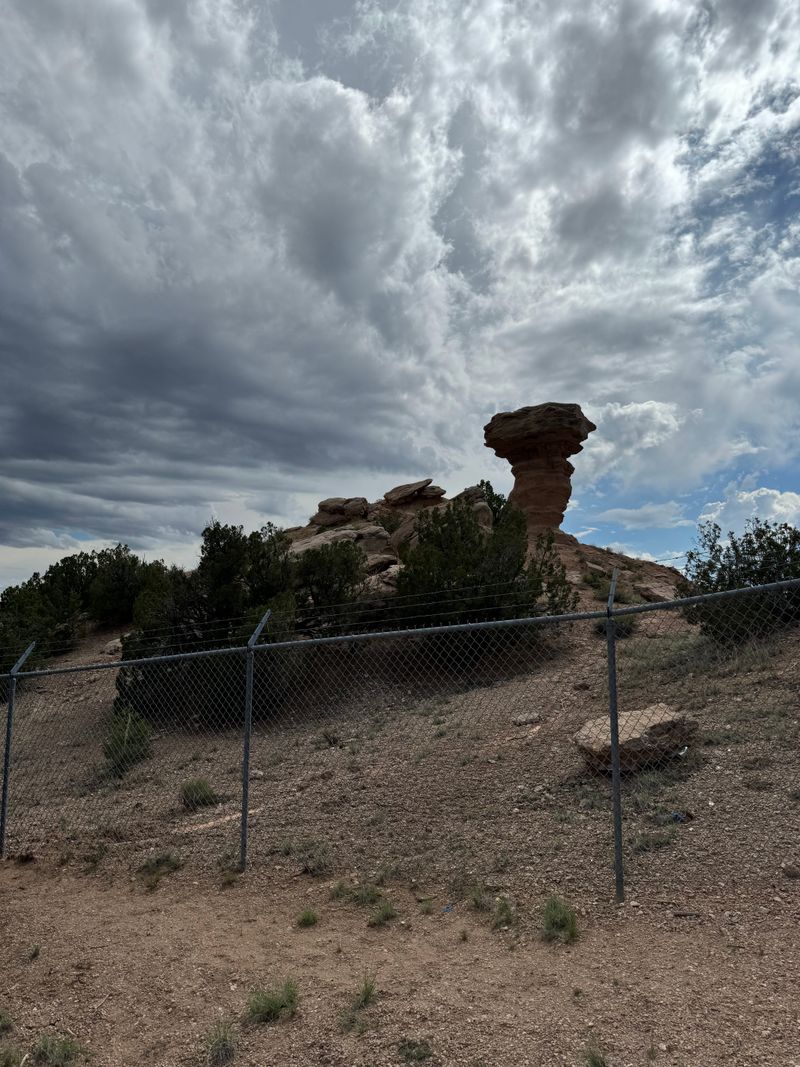14 Roadside Wonders In New Mexico's Desert That Locals Swear Are The Weirdest In The US - Decor Hint Camel Rock Formation