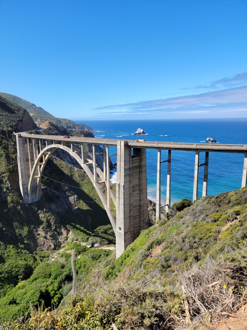Bixby Bridge Attracts Constant Photography Crowds