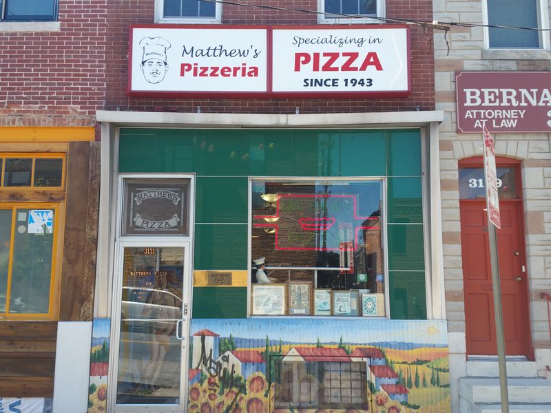 Maryland Lunch Joints Everyone Loves Visiting - And You'll Taste Why Immediately - Decor Hint Matthew's Pizzeria