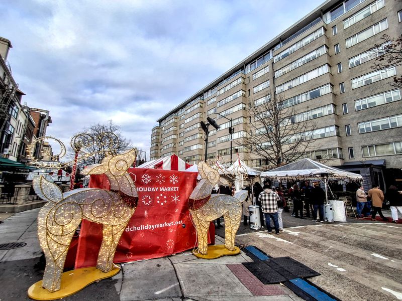 13 Must-Visit Holiday Markets Lighting Up Washington DC This Season - Decor Hint DC Holiday Market at Dupont Circle