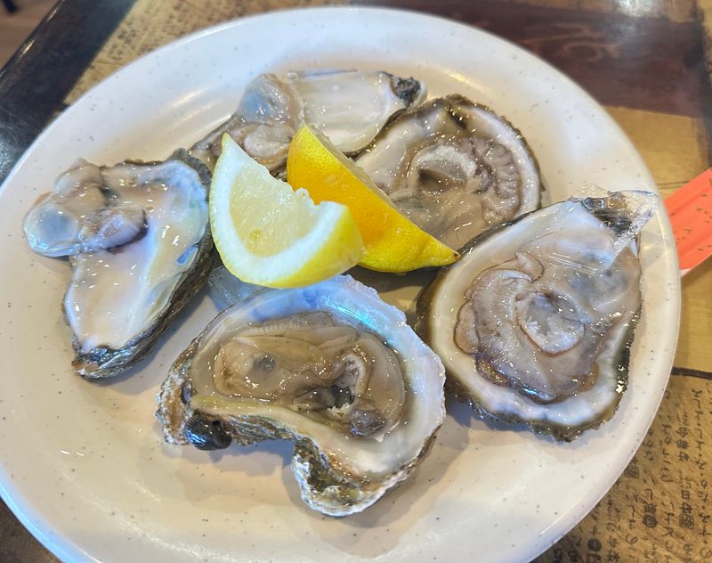 Oysters Shucked Fresh Throughout Service