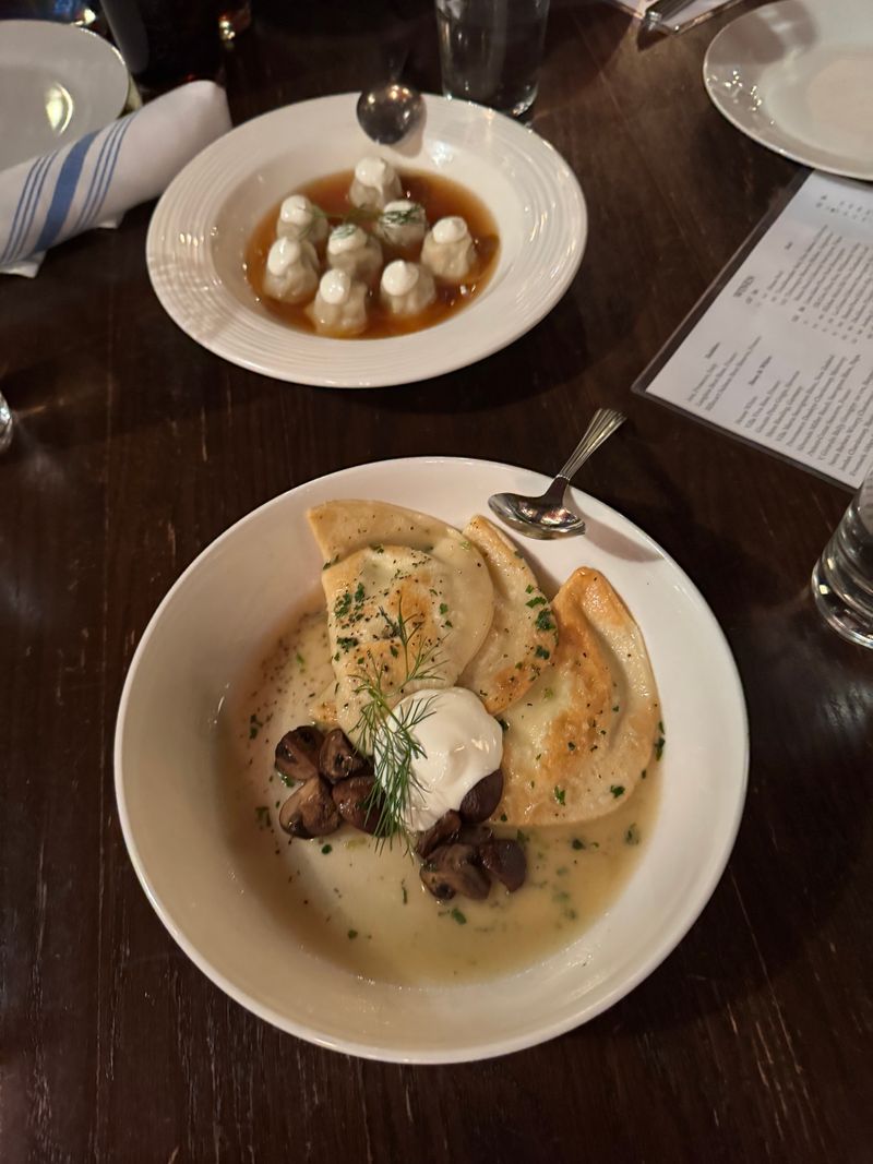 10 Colorado Pierogi Spots Loved By Locals, Hiding In Plain Sight - Decor Hint Red Square Euro Bistro