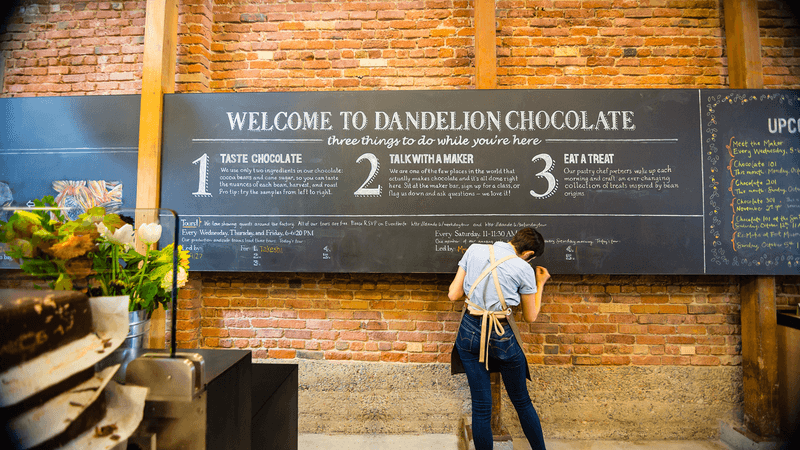 15 Hot Chocolate Havens In San Francisco Featuring Dandelion Chocolate's Sweet Perfection - Decor Hint Dandelion Chocolate - Valencia Street Cafe