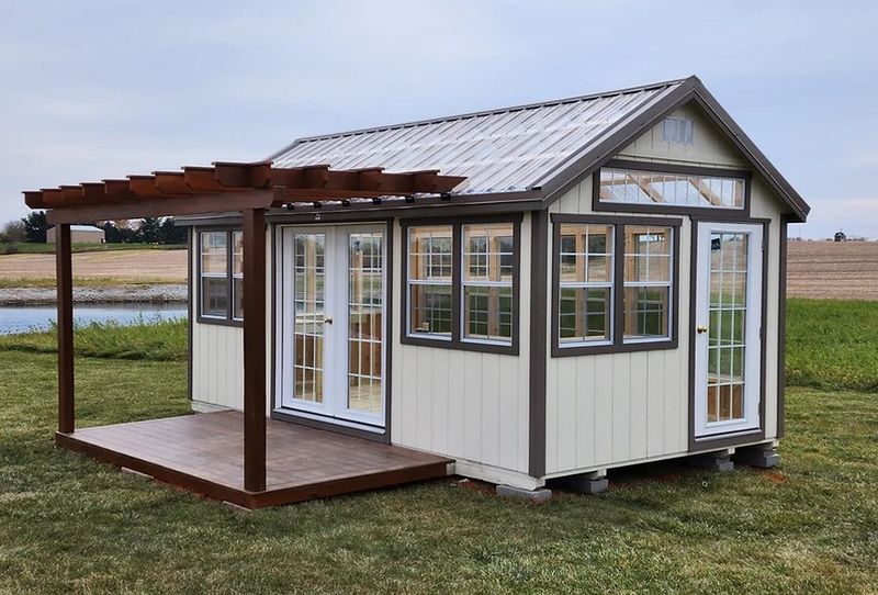 Oversized Unpermitted Sheds