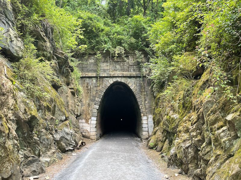 12 Virginia Train Journeys That Showcase Scenic Wonders - Decor Hint Blue Ridge Tunnel Linear Park