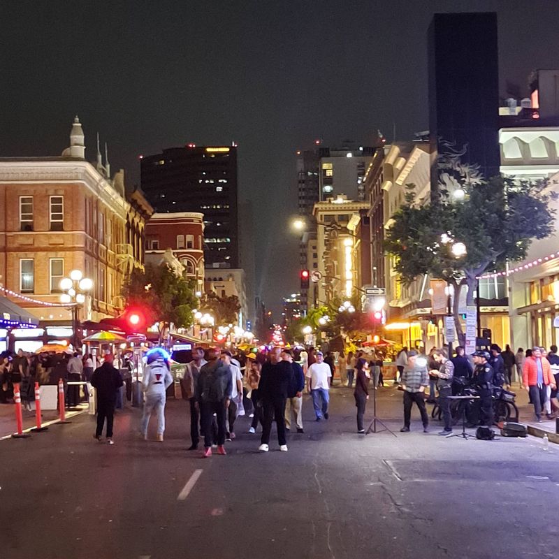 San Diego Gaslamp Quarter Street Party