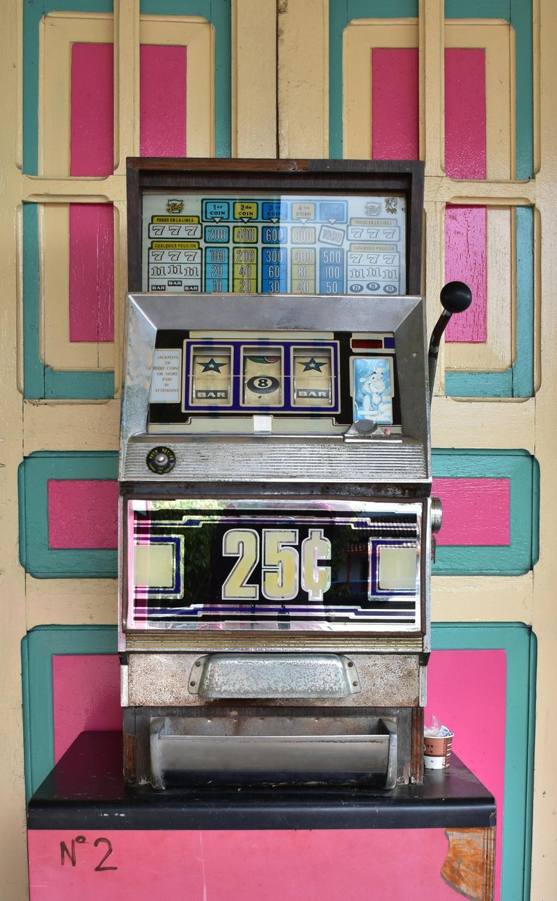 Mid-Century Nevada Slot Machine Banks
