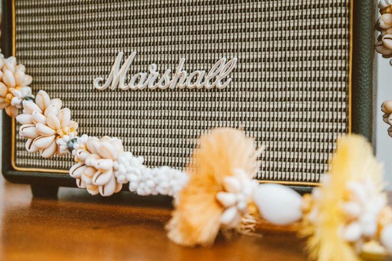 Shell-Adorned Garland For Mantels