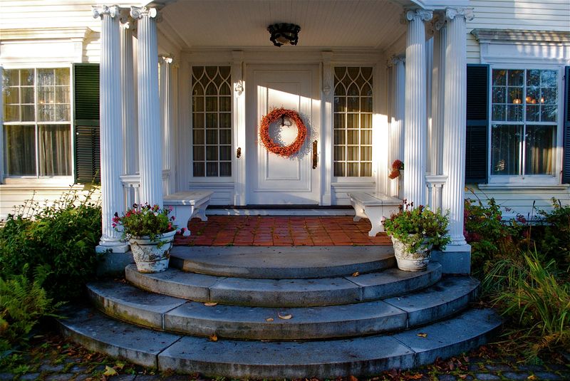 Colonial Revival Portico