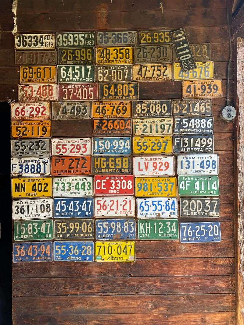 Vintage Nevada License Plates