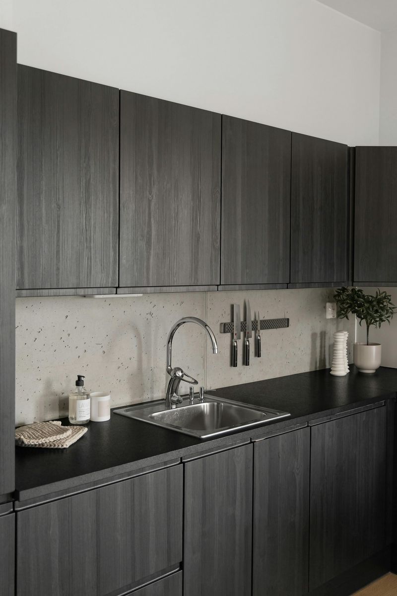 Dark Laminate Countertops