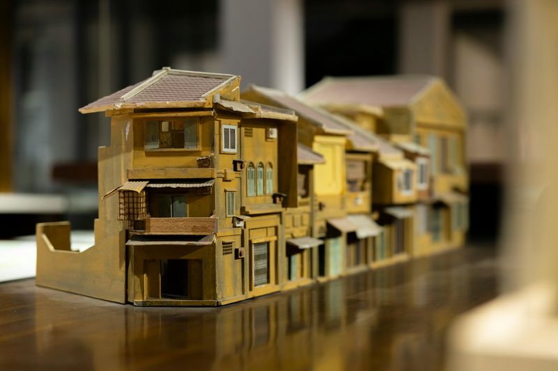 Miniature Shotgun House Replicas And Models