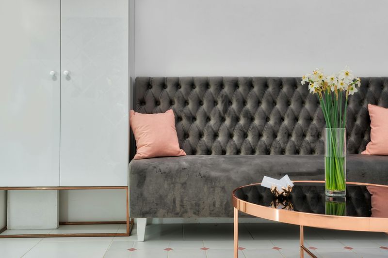 Velvet Tufted Sofas