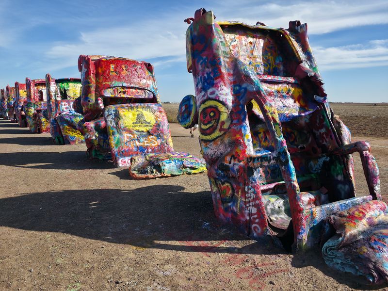22 Overhyped Texas Attractions That Real Texans Skip Every Time - Decor Hint Cadillac Ranch
