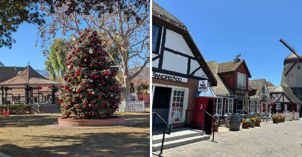 Solvang Turns Into A Real Life Christmas Village And Californians Cant Get Enough - Decor Hint
