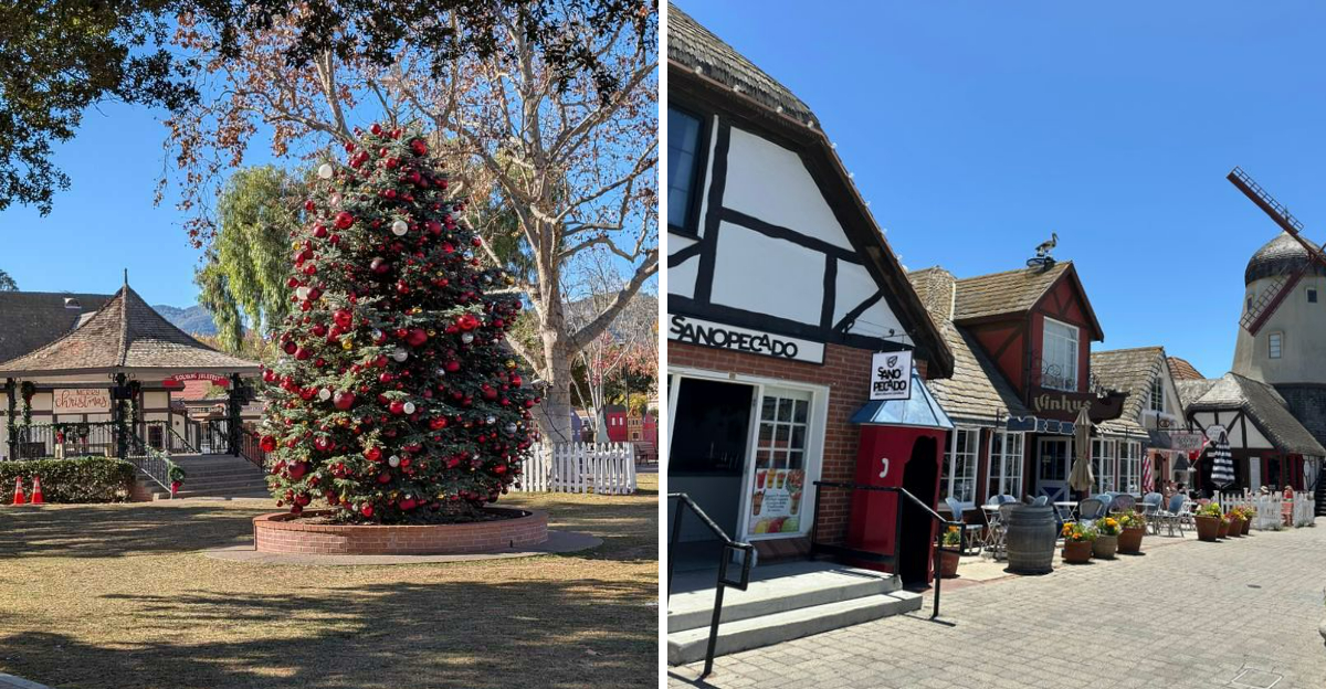 Solvang Turns Into A Real Life Christmas Village And Californians Cant Get Enough - Decor Hint