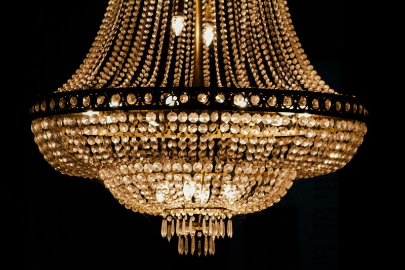 Victorian Chandeliers Still Sparkling