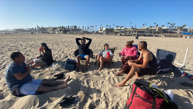 Beach Bonfires And Sunset Gatherings