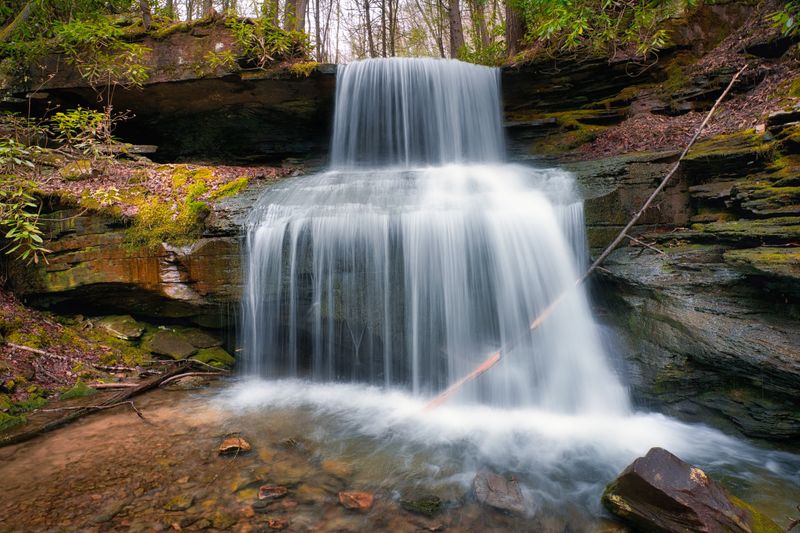 The Secret Pennsylvania Waterfall Trail Locals Try To Keep Quiet - Decor Hint The Main Waterfall Cascades Like A Curtain
