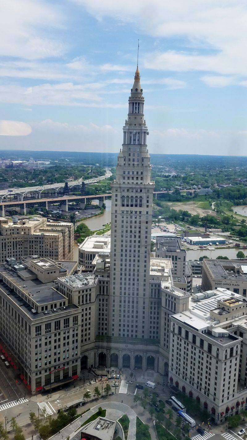 17 Iconic Cleveland Locations That Are Perfect For Celebrating Life's Big Moments - Decor Hint Terminal Tower Observation Deck