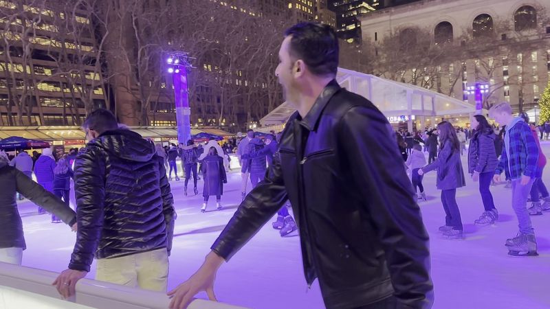 Manhattan's Only Free-Admission Ice Skating Rink