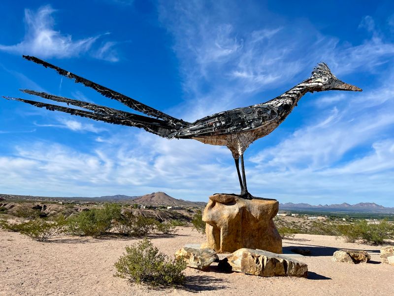 14 Roadside Wonders In New Mexico's Desert That Locals Swear Are The Weirdest In The US - Decor Hint Recycled Roadrunner