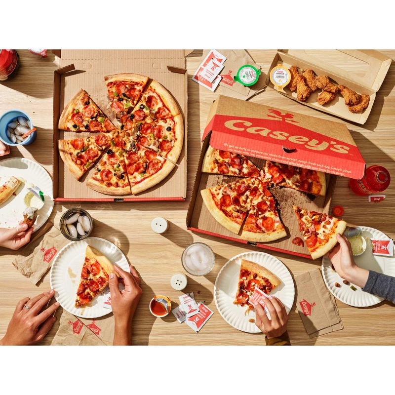 13 Must-Try Iowa Pizza Spots That Are Always Worth The Miles - Decor Hint Casey’s Pizza